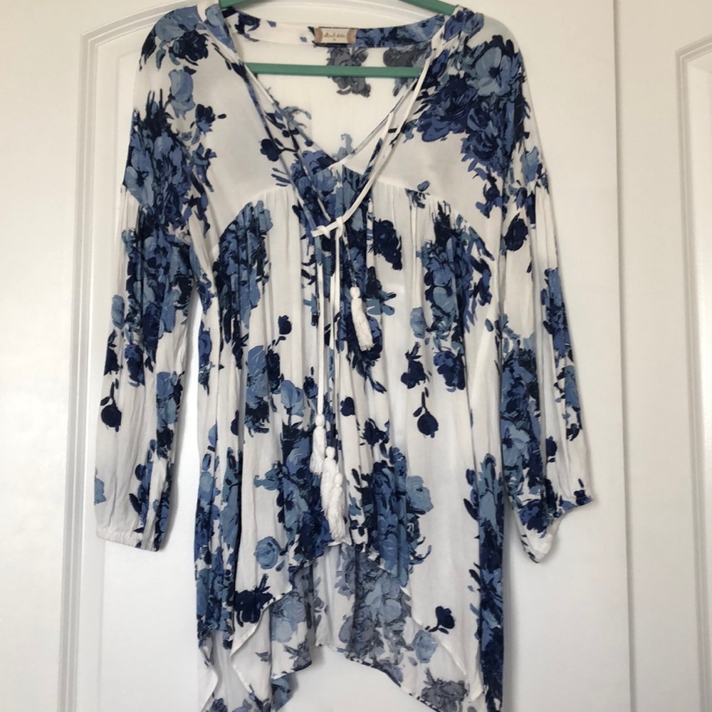 Altar’d State floral blouse